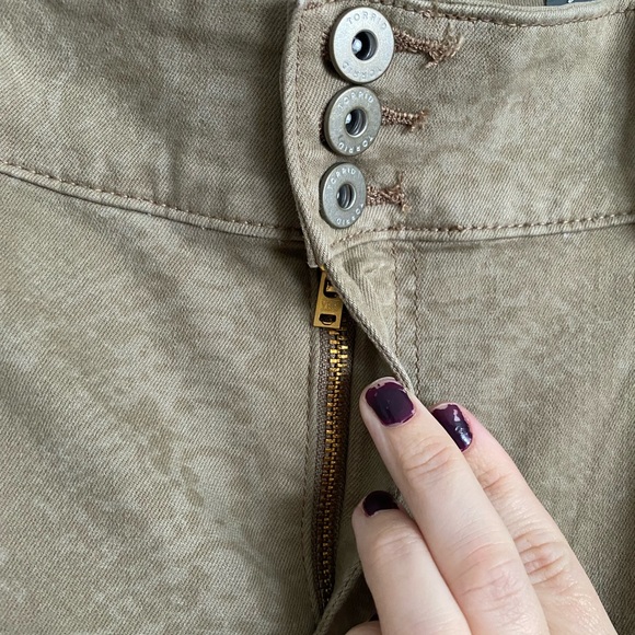 Torrid Khaki Pants Size 22 High Rise Jegging Snake Print Casual - Picture 3 of 11